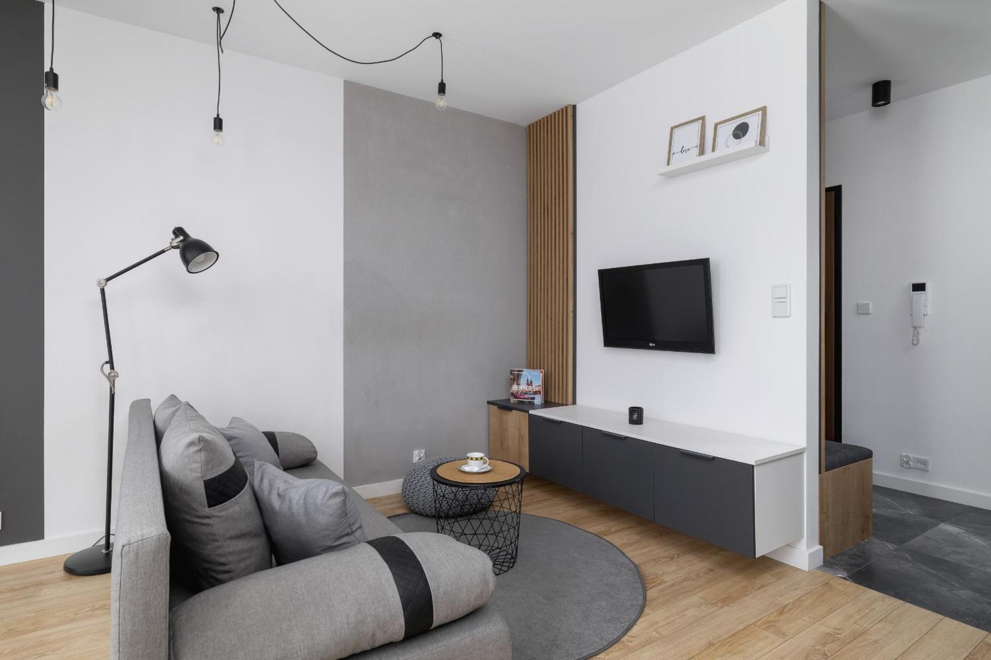 Elegant Apartment In Cracow With Balcony, Parking And Desk By Noclegi Renters Krakov Exteriér fotografie