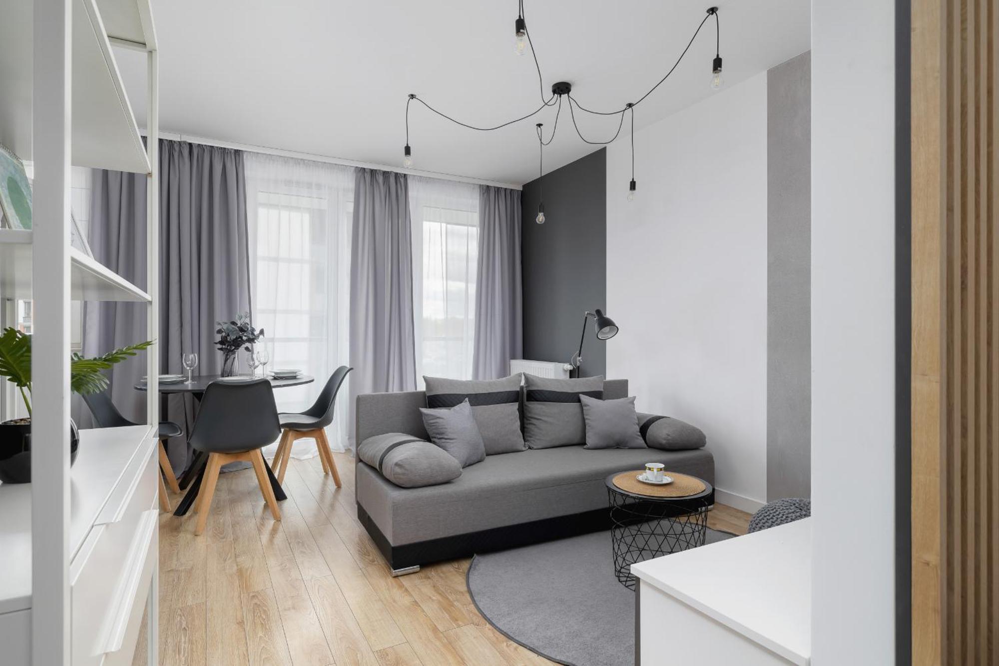 Elegant Apartment In Cracow With Balcony, Parking And Desk By Noclegi Renters Krakov Exteriér fotografie